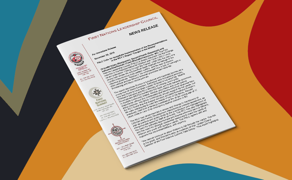 FNLC Calls for Immediate Implementation of the Recommendations in the RCY’s Report “Caught in the Middle”