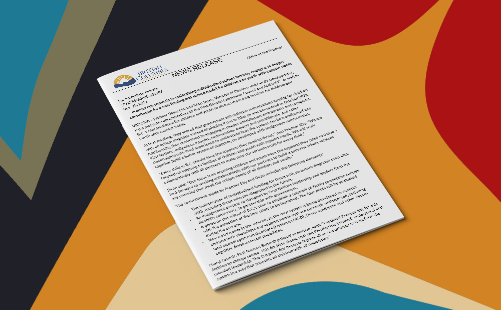 Office of the Premier – News Release