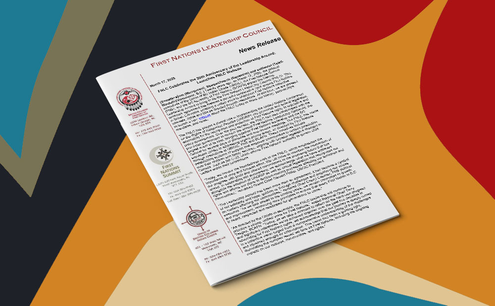 FNLC Celebrates the 20th Anniversary of the Leadership Accord: Launches FNLC Website